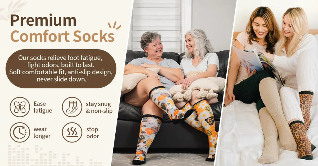 Compression Socks: Benefits for Standing All Day Voysox
