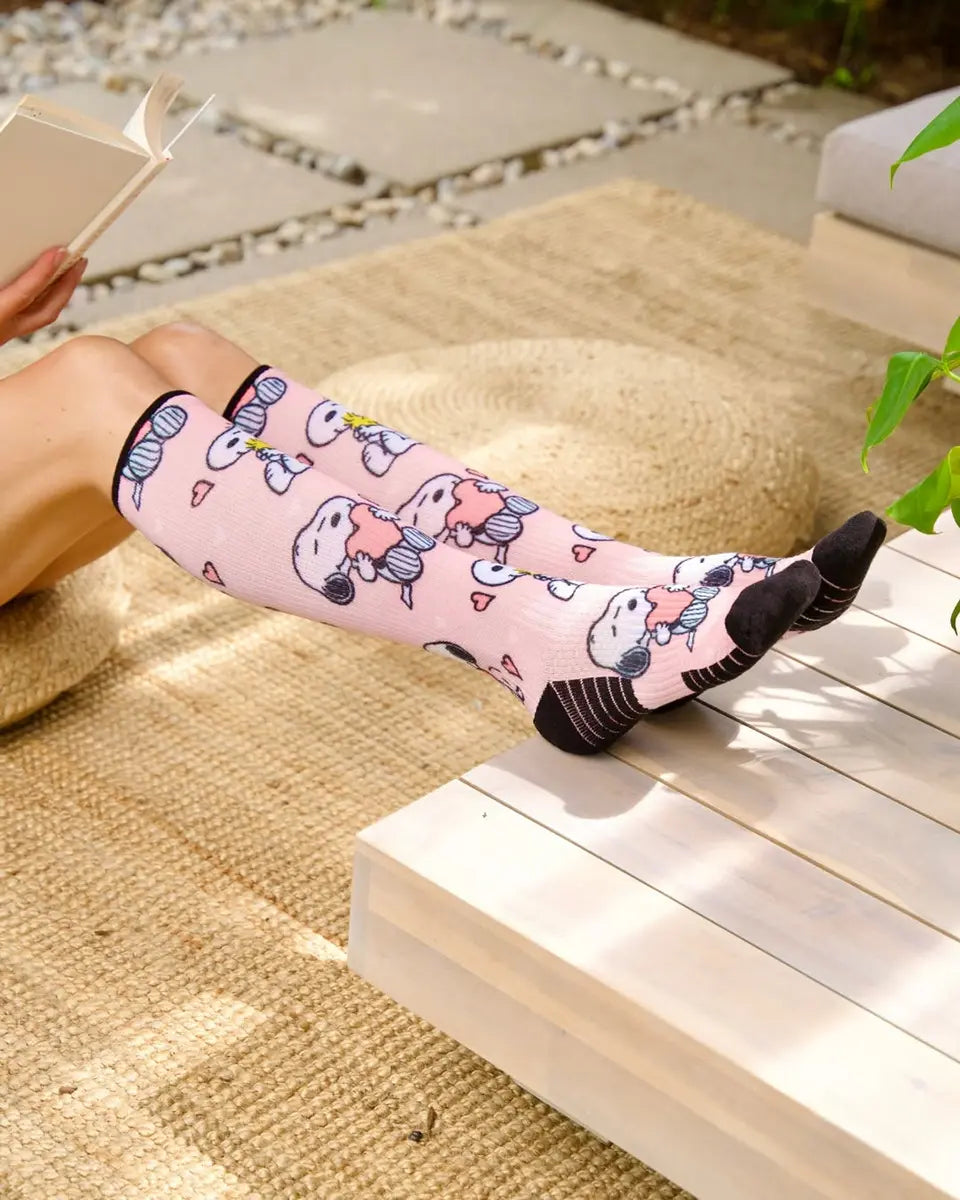 VOYSOX compression socks for standing all day to relieve swollen ankles and edema