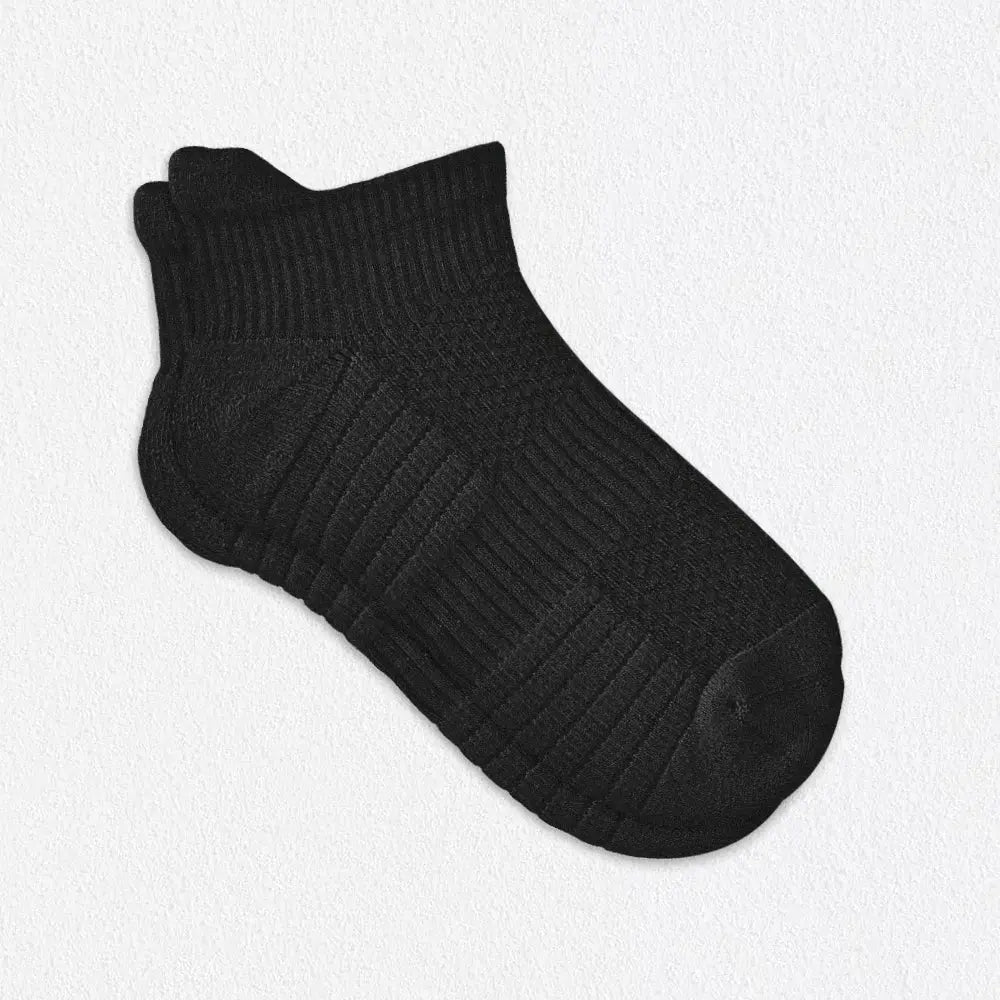 Black Ankle Compression Socks for Men | 14 mmHg