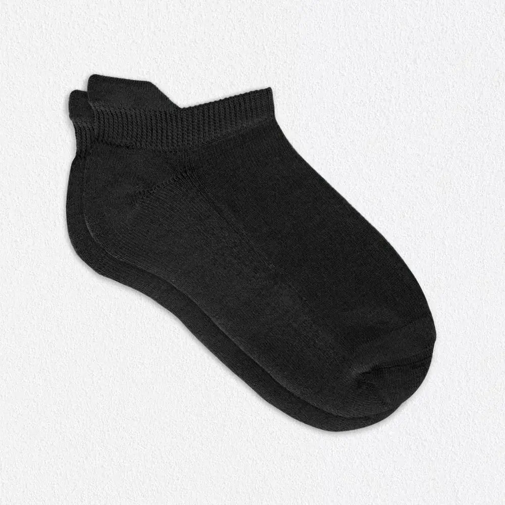 Black Ankle Socks for Men - Everyday Comfort
