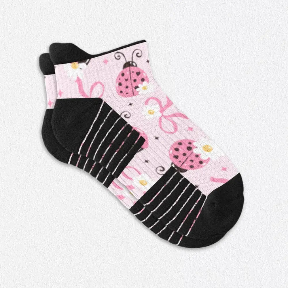 Ankle Compression Socks - Bamboo Anti-Odor 14 mmHg