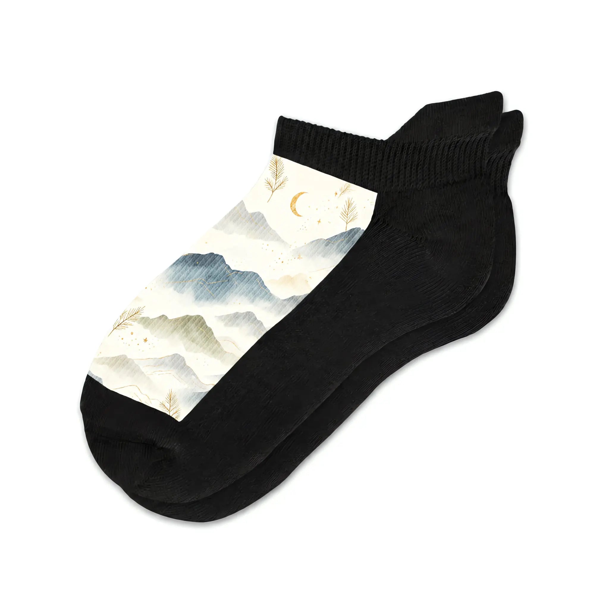 Voysox Ankle Socks ‑ Ink‑Wash Style