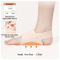 Adjustable Silicone Arch Support Pads for Flat Feet & Fallen Arches, Foot Support Inserts