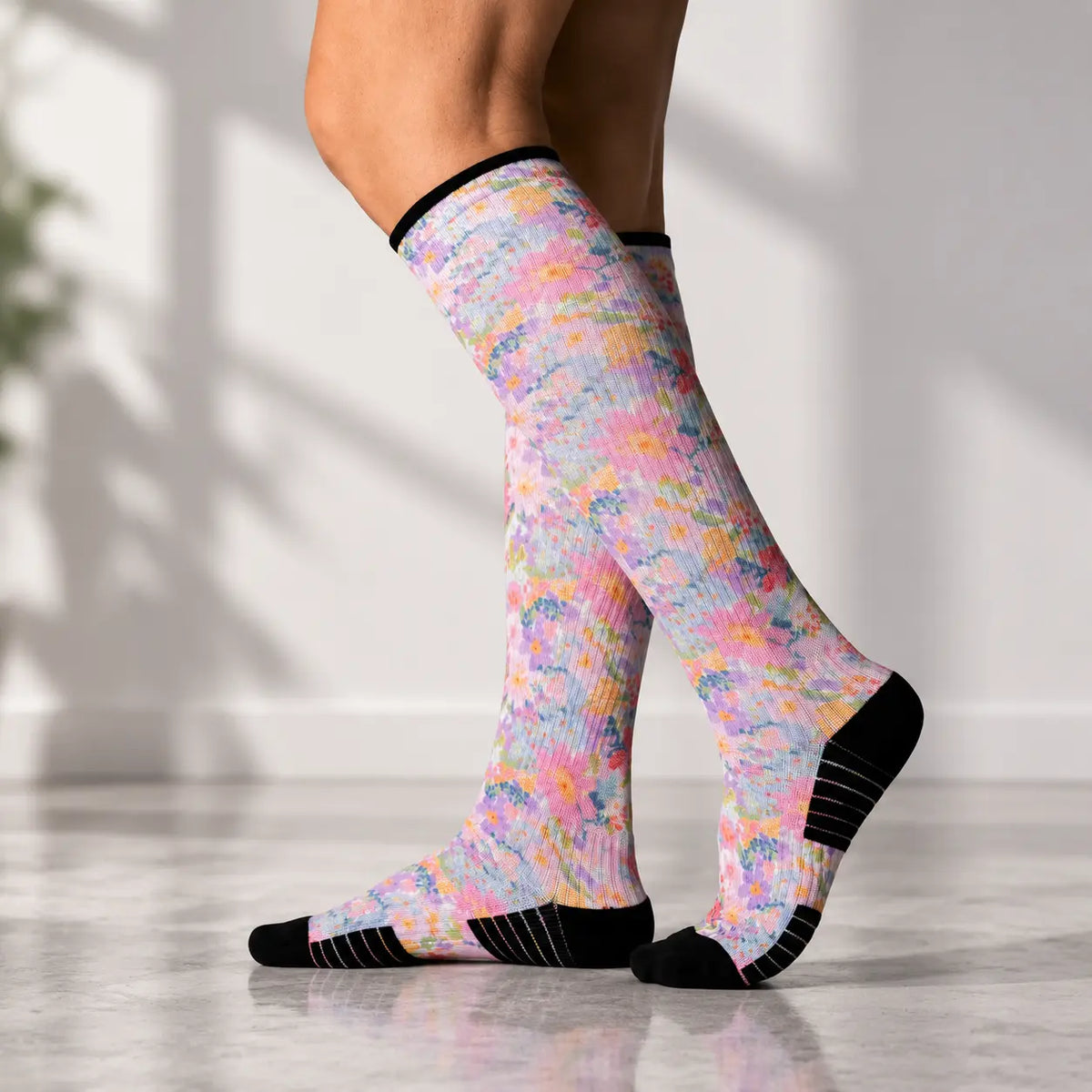 Bouquet Compression Stockings for Daily Wear | 12-15 mmHg