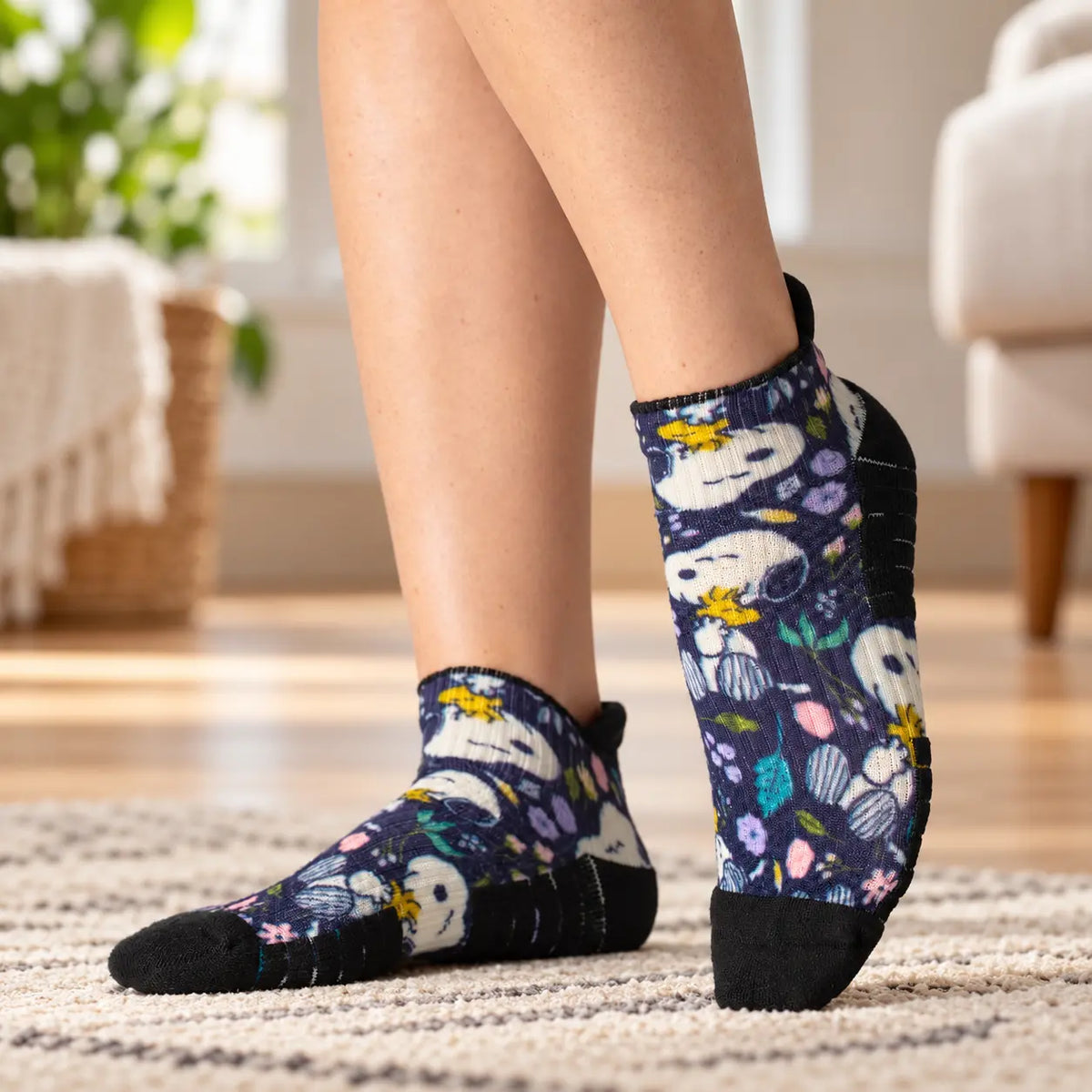 Voysox Ankle Compression Socks, Gentle Support for Tired Feet & Aching Ankles