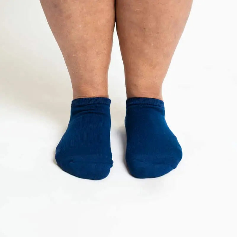 Wildflower ankle socks - soft bamboo fabric detail