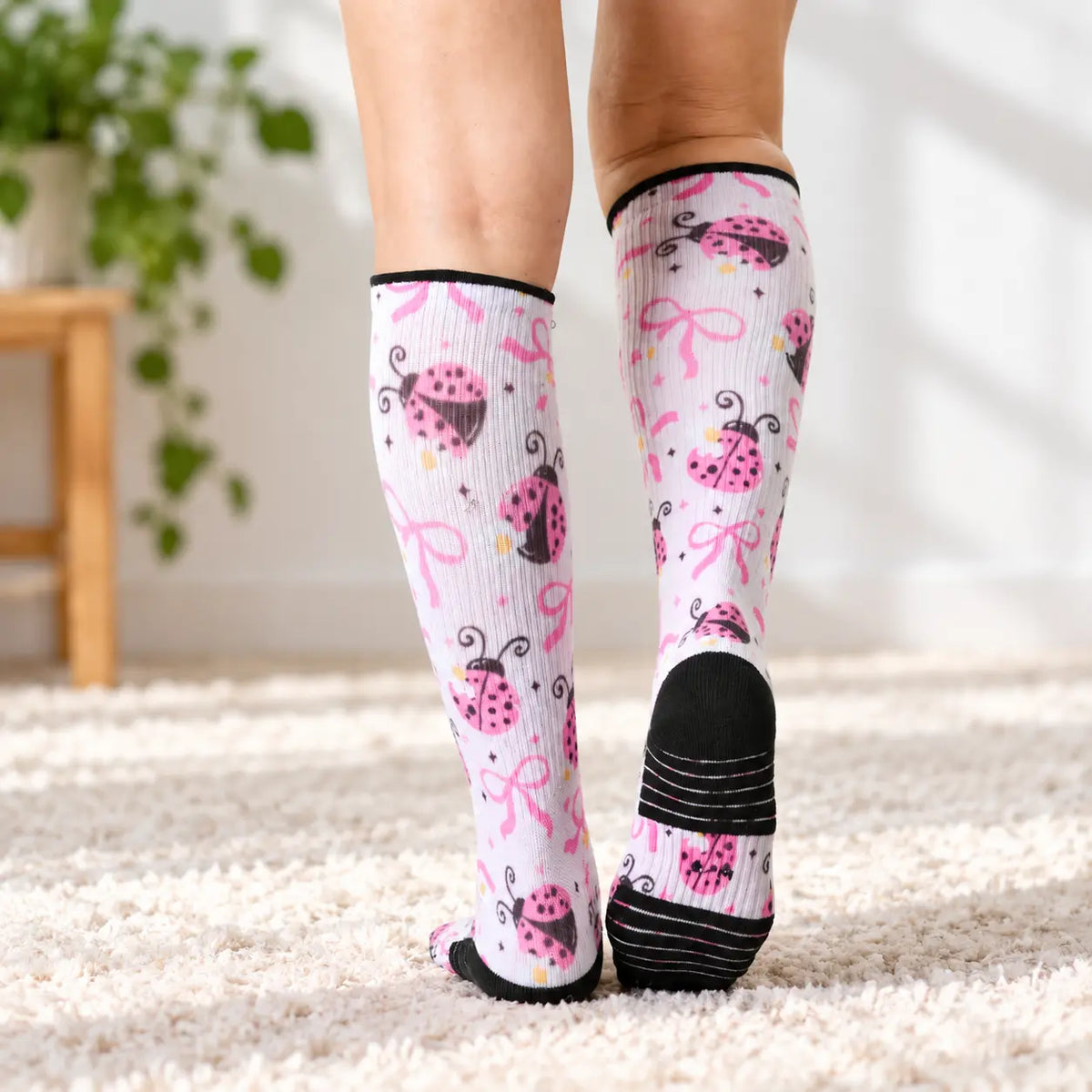 Voysox Graduated Compression Socks, Light Compression for Fatigued, Heavy Feet