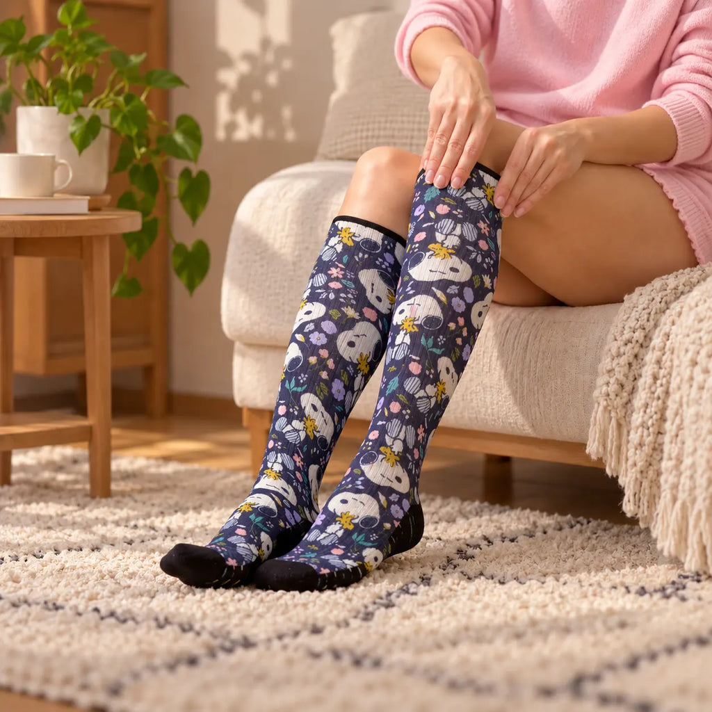 Comfort Compression Socks for Travel & All-Day Standing