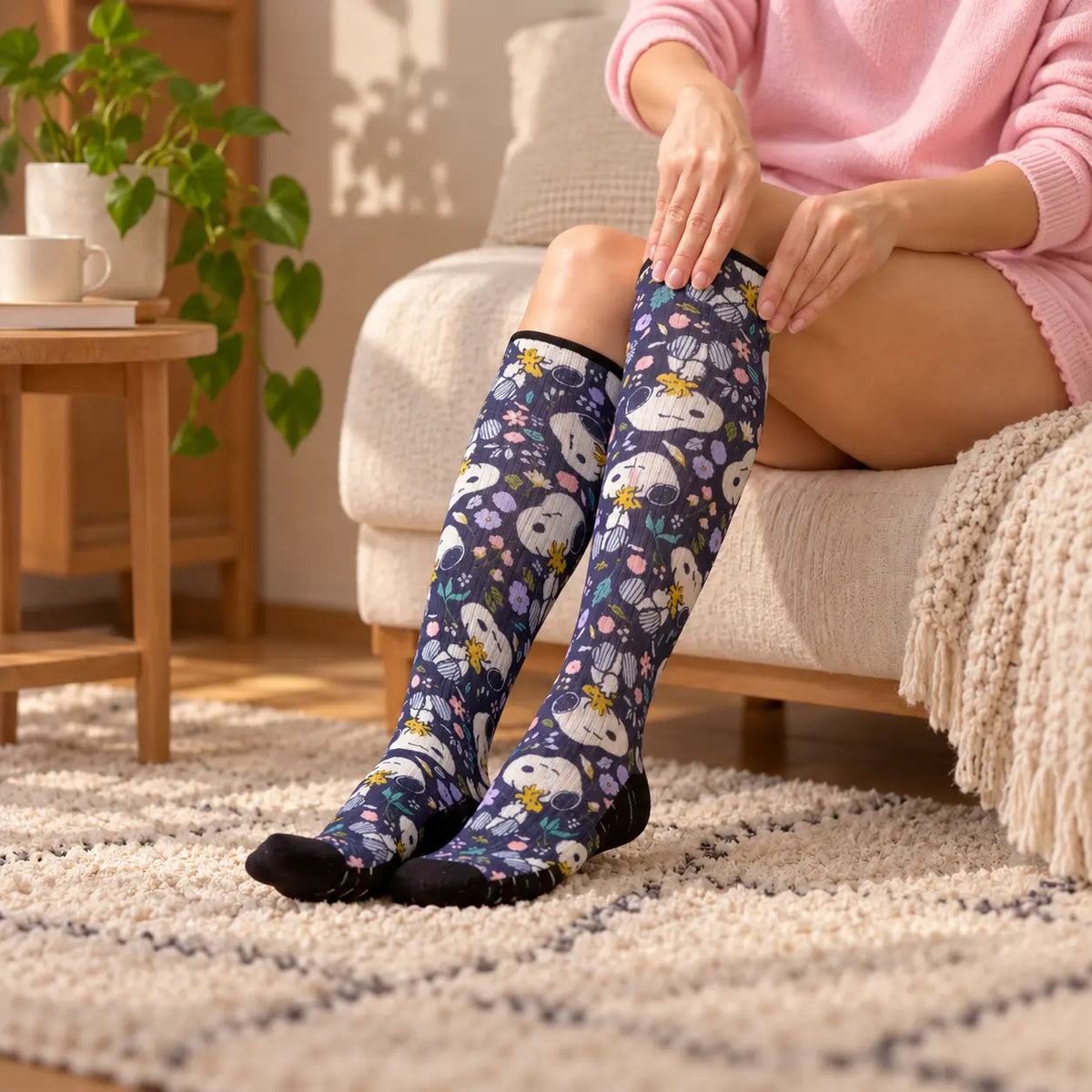 Comfort Compression Socks for Travel & All-Day Standing
