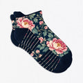 voysox Ankle Compression Socks-National Beauty Peony