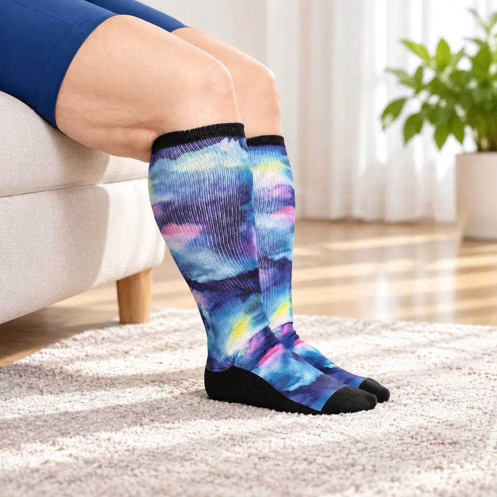 Voysox NoMark™ Wide Calf Gentle Fit Socks