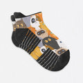 Cats Ankle Compression Socks for Men & Women | 14 mmHg