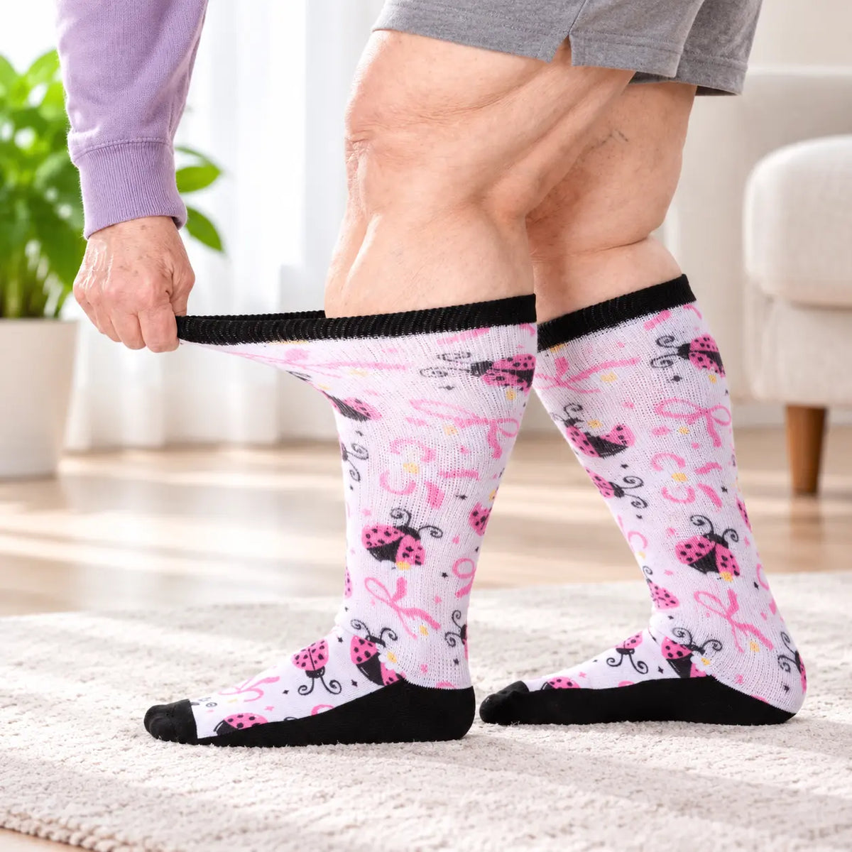 Non Binding Socks - Wide Calf NoMark™ Fit