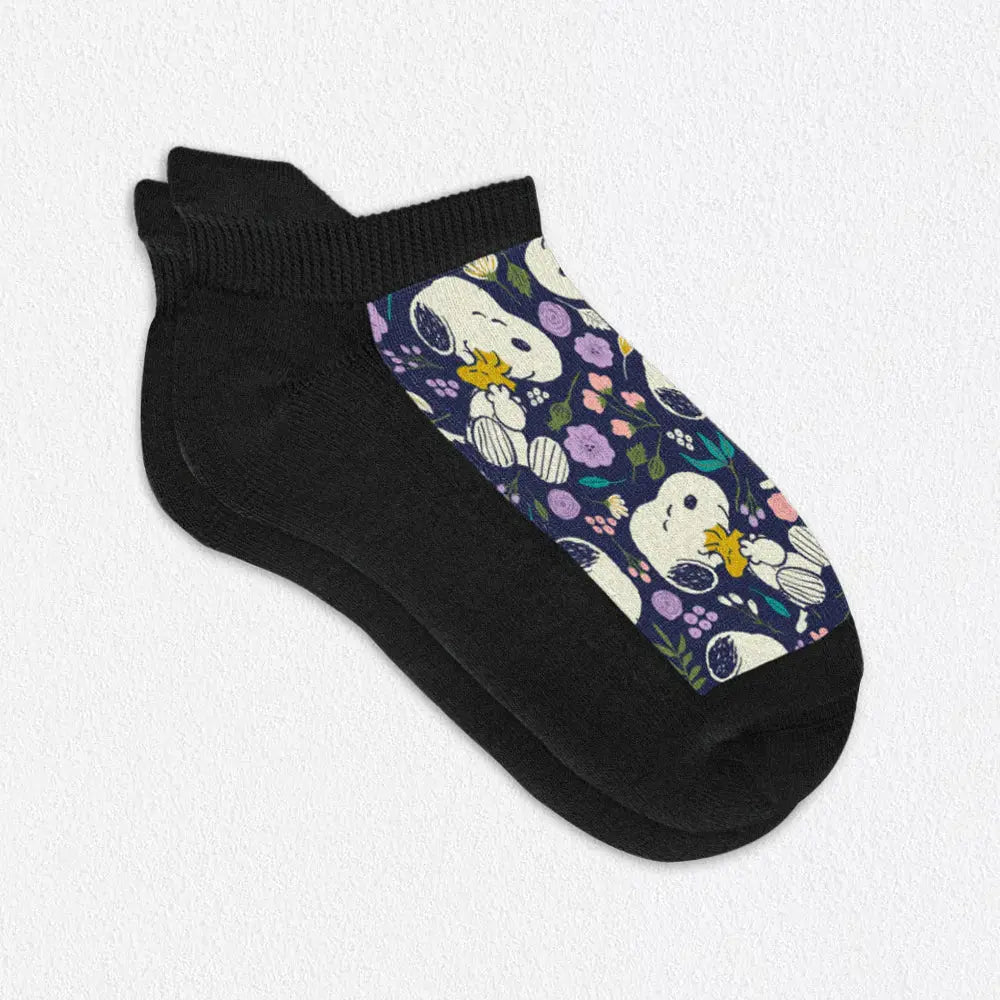 Cushioned Trainer Ankle Socks - Breathable Bamboo