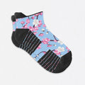 Cherry Blossoms Ankle Compression Socks for Nurses | 14 mmHg