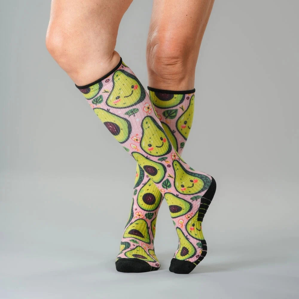 Avocadorable Compression Socks