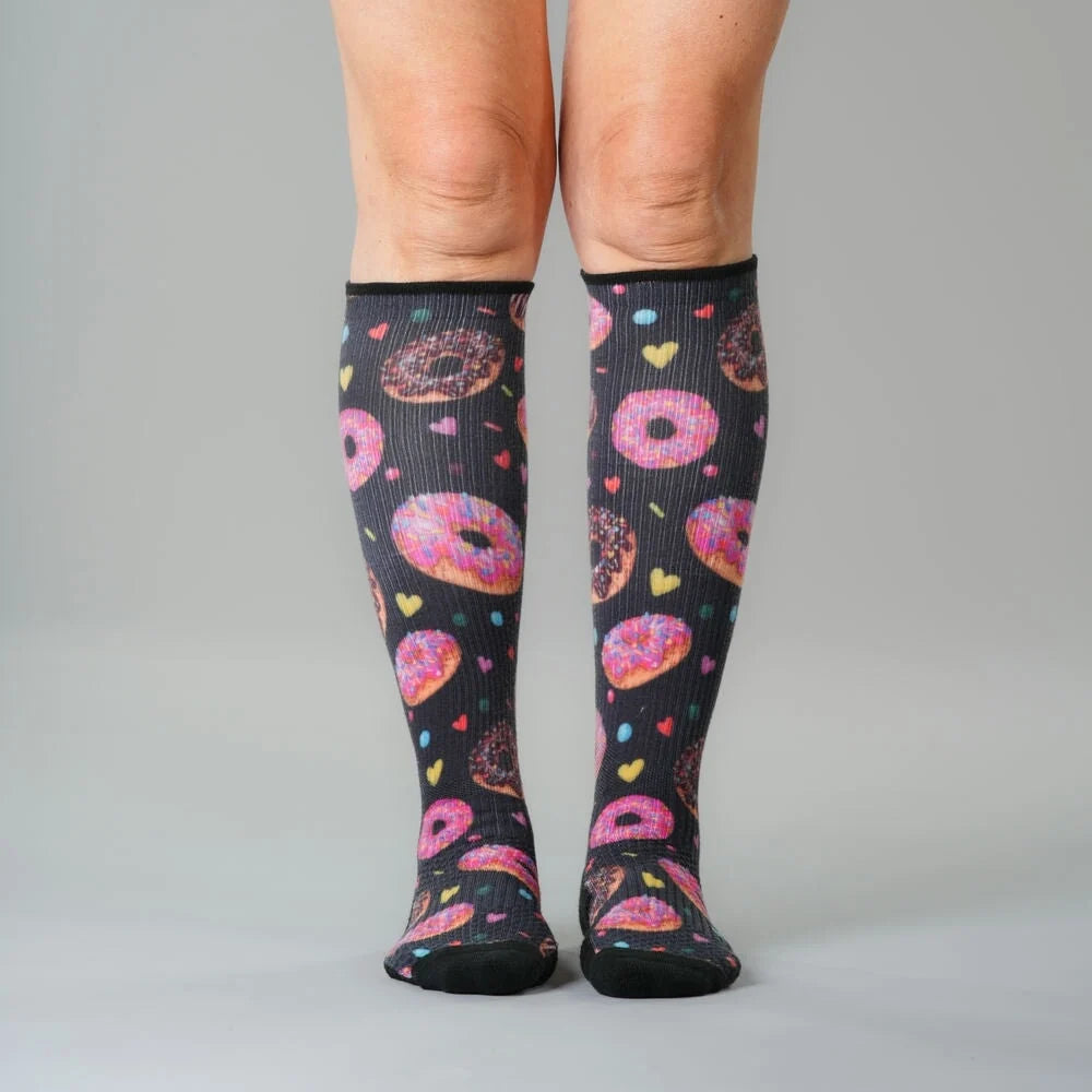 Donut Delight Compression Socks