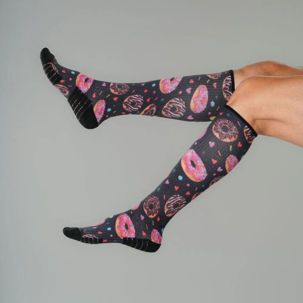 Donut Delight Compression Socks