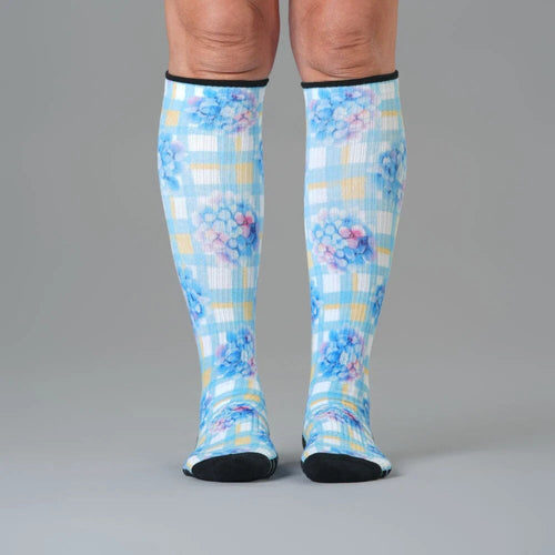 Compression Socks 5 - fabric detail close-up