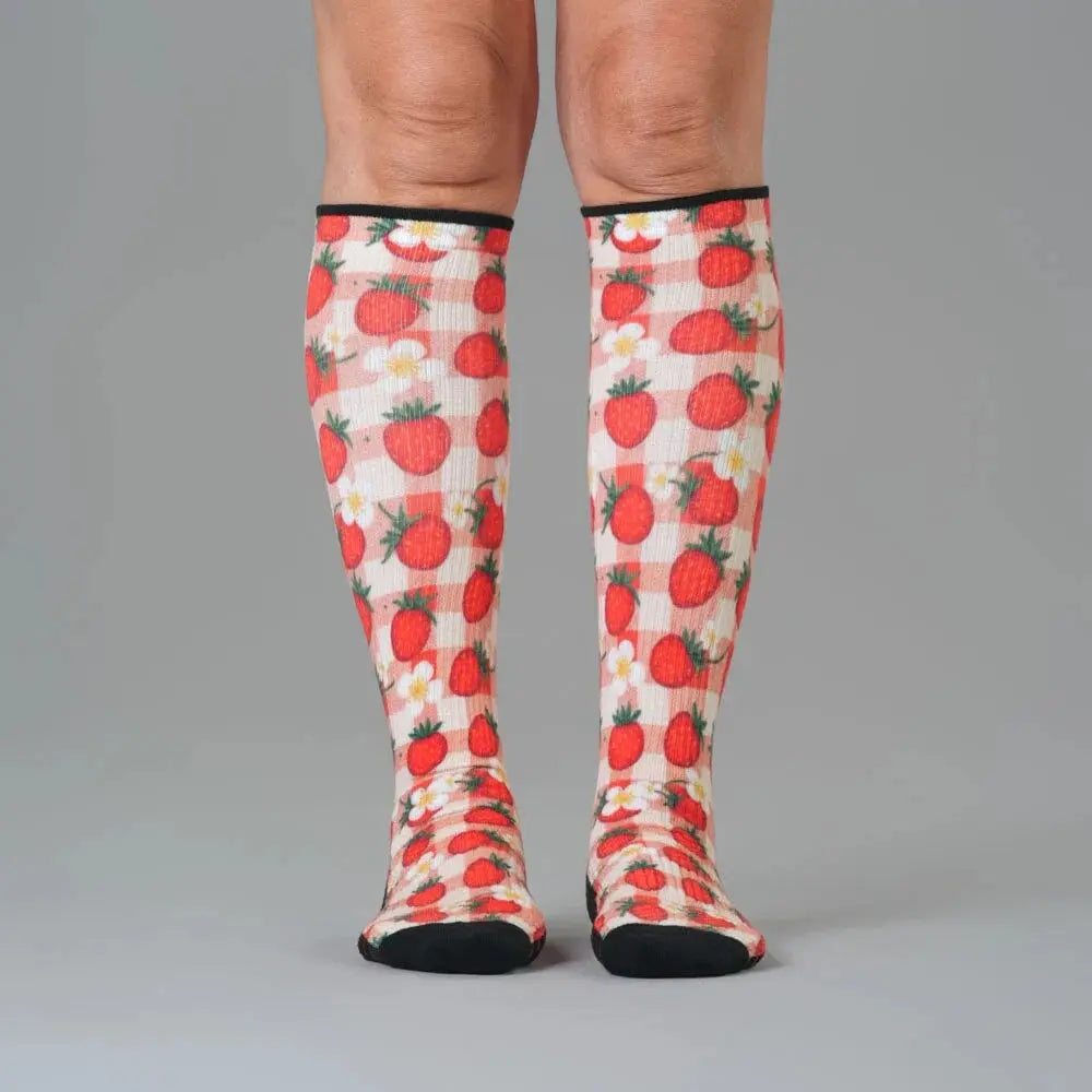 Compression Socks 4 - fabric detail close-up