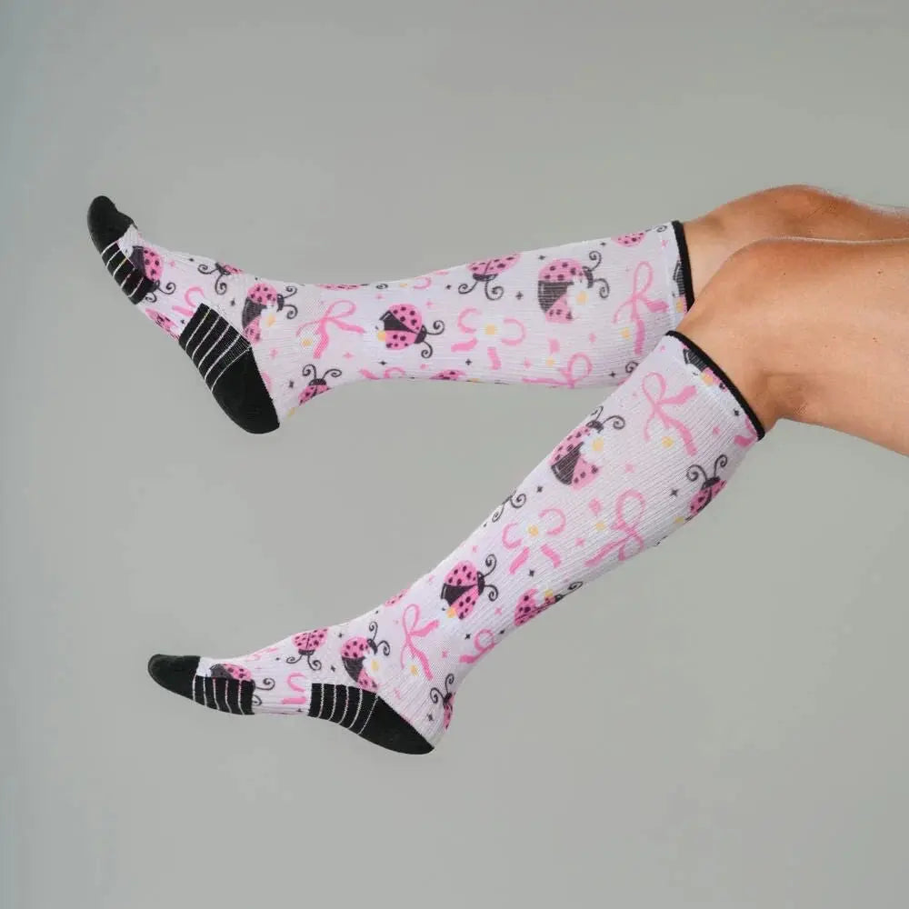 Graduated Compression Socks - comfortable fit on foot