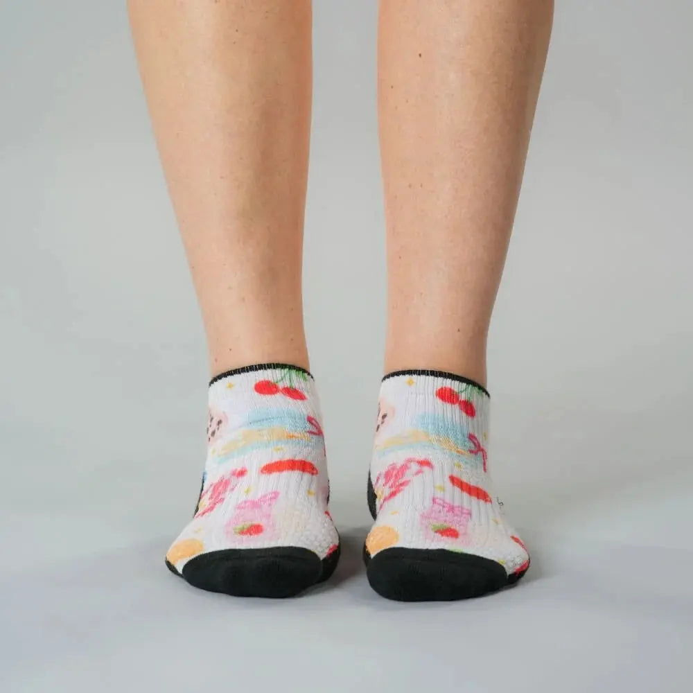 Ankle Compression Socks 4 - fabric detail close-up