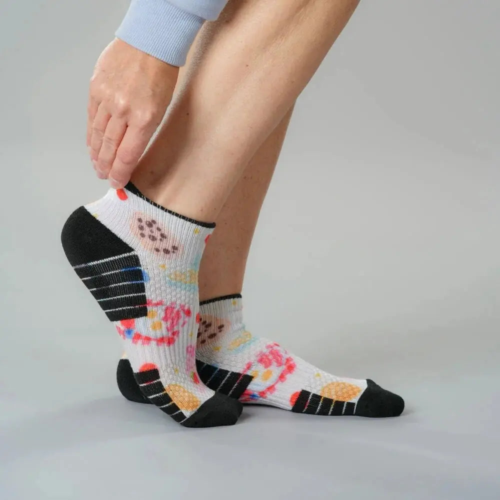 Ankle Compression Socks 4 - cushioned sole detail