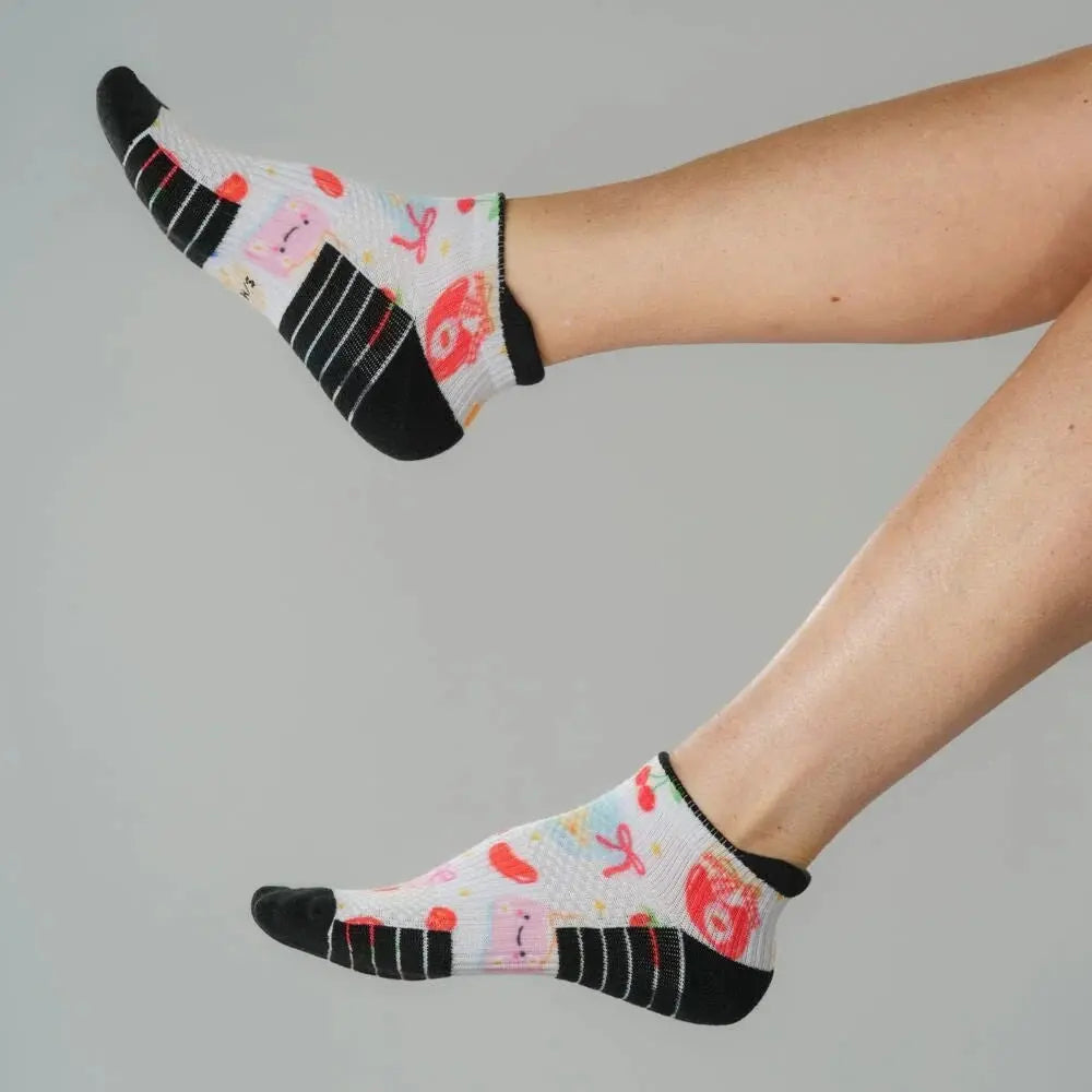 Ankle Compression Socks 4 - breathable knit detail