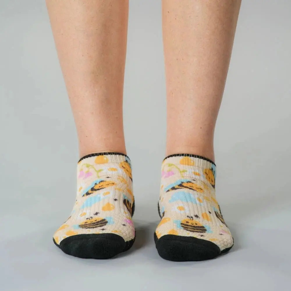 Ankle Compression Socks 3 - fabric detail close-up