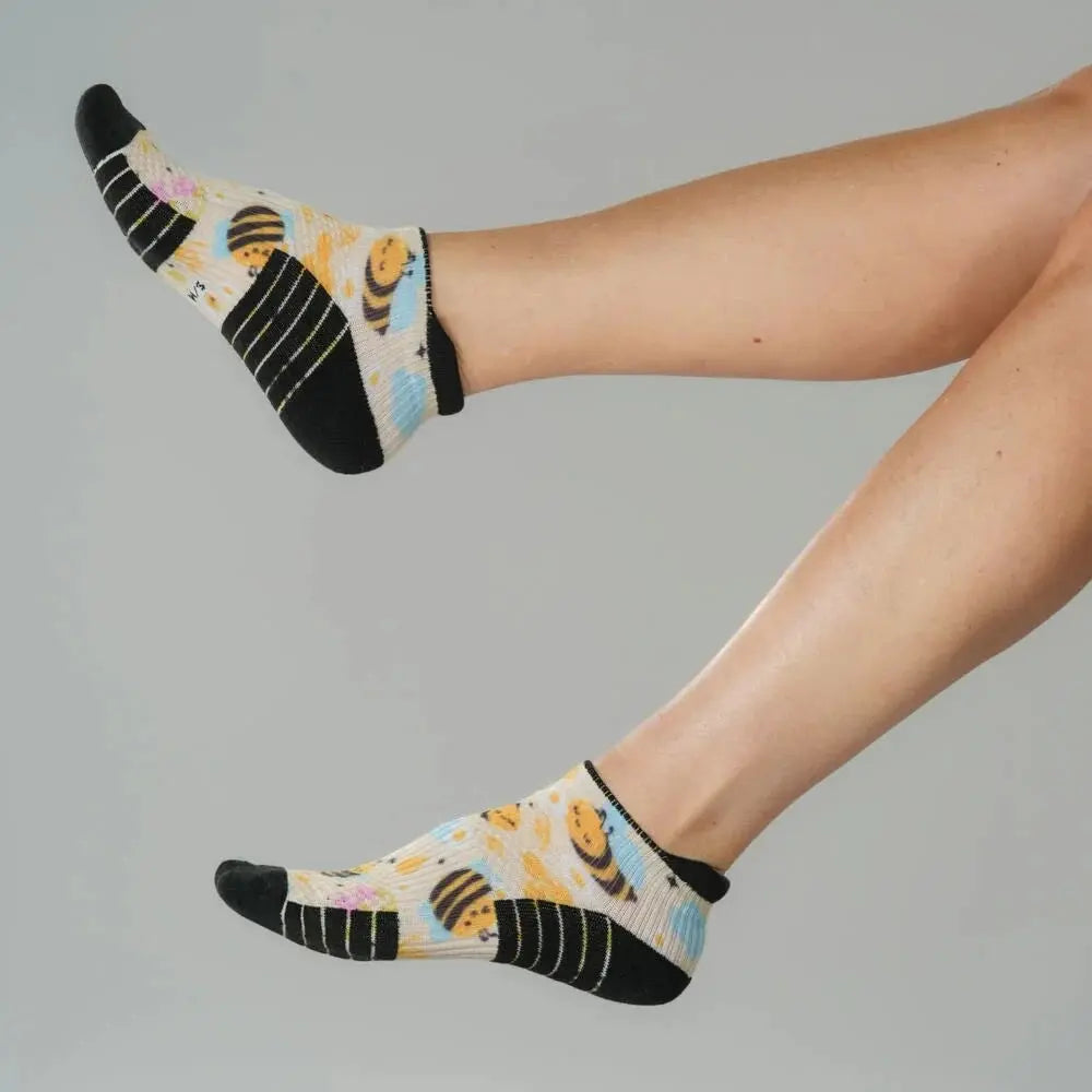 Ankle Compression Socks 3 - breathable knit detail