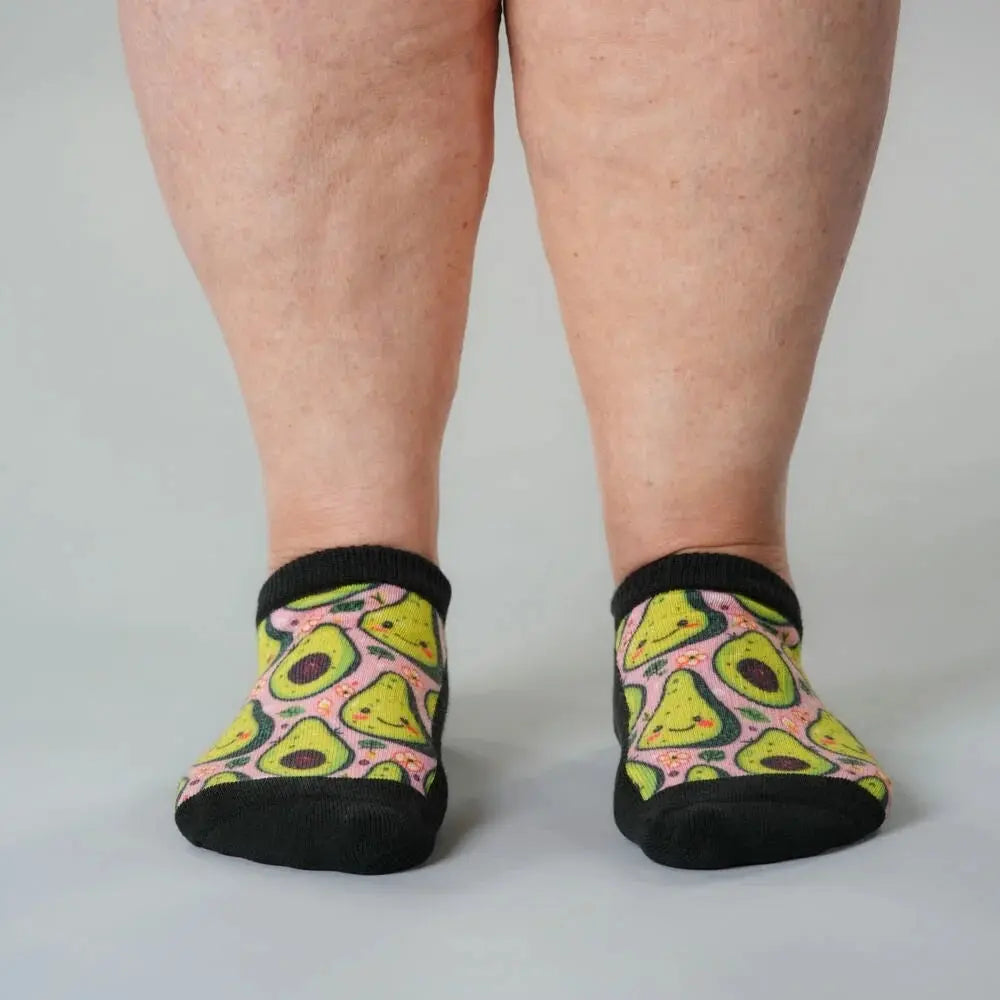 She Rocks ankle socks - soft bamboo fabric detail