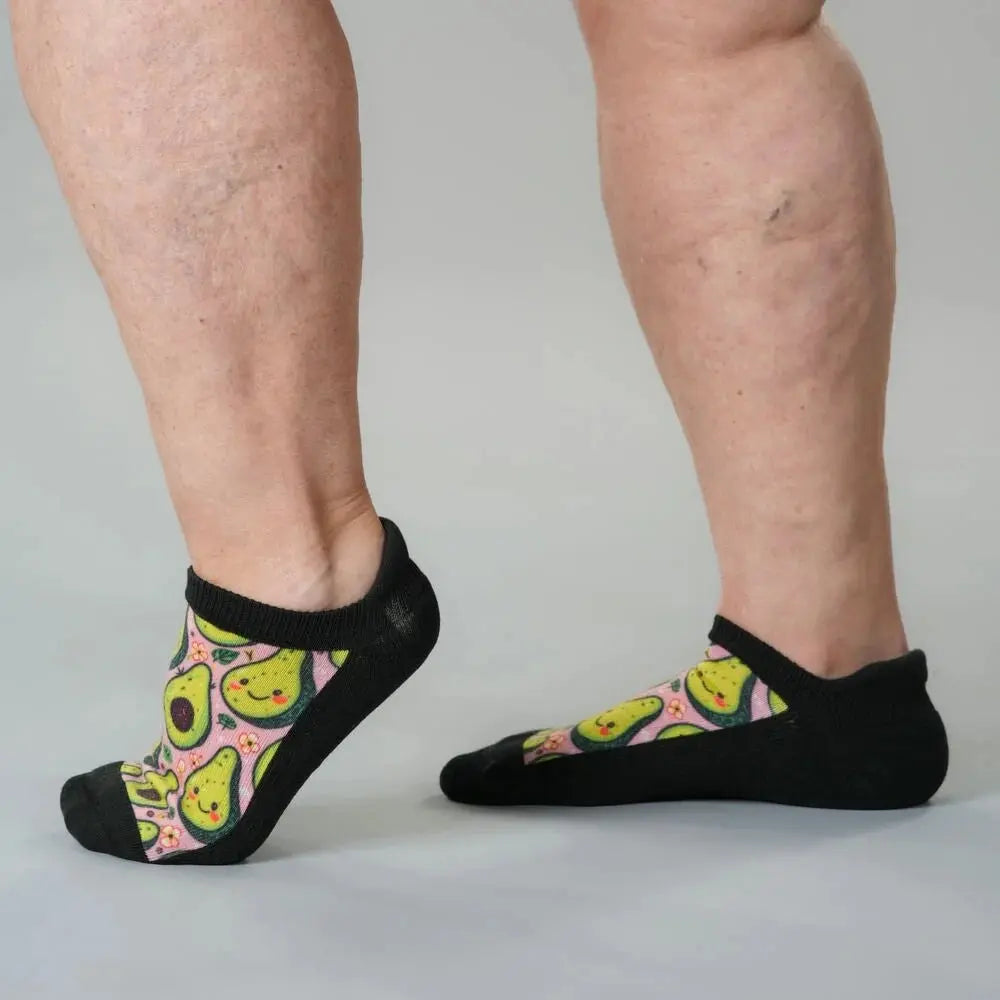 She Rocks ankle socks - breathable moisture-wicking knit