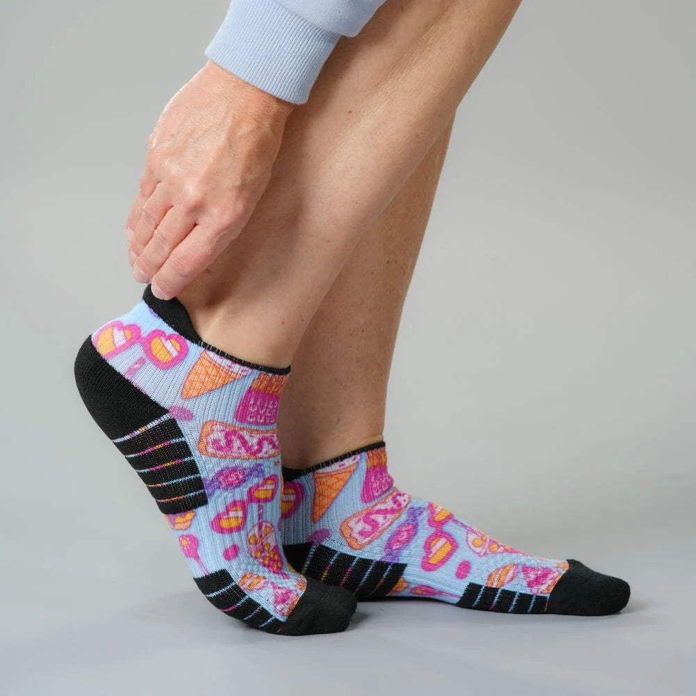 Snacks Ankle Compression Socks
