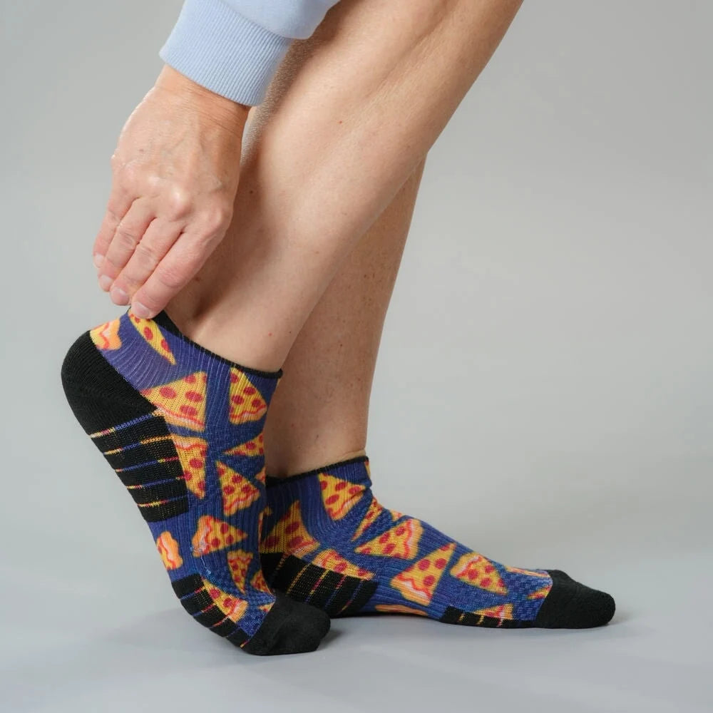 Pizza Party Ankle Compression Socks