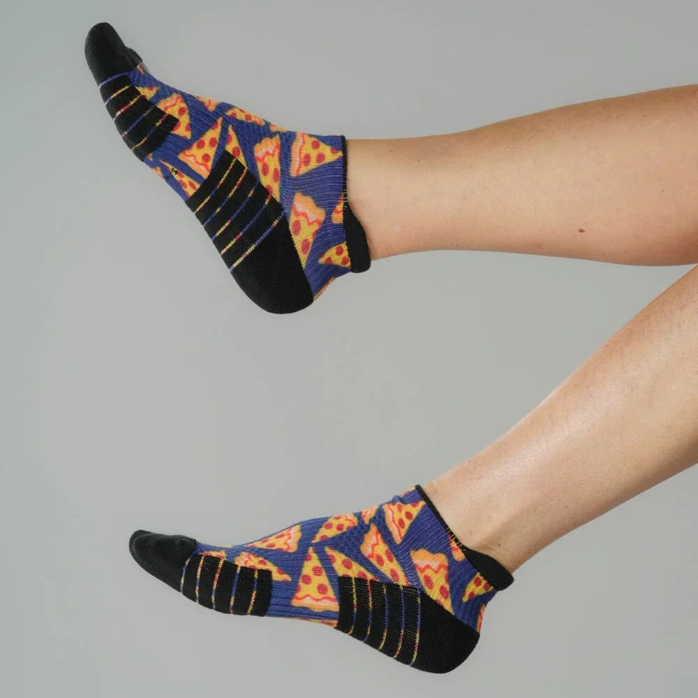 Pizza Party Ankle Compression Socks
