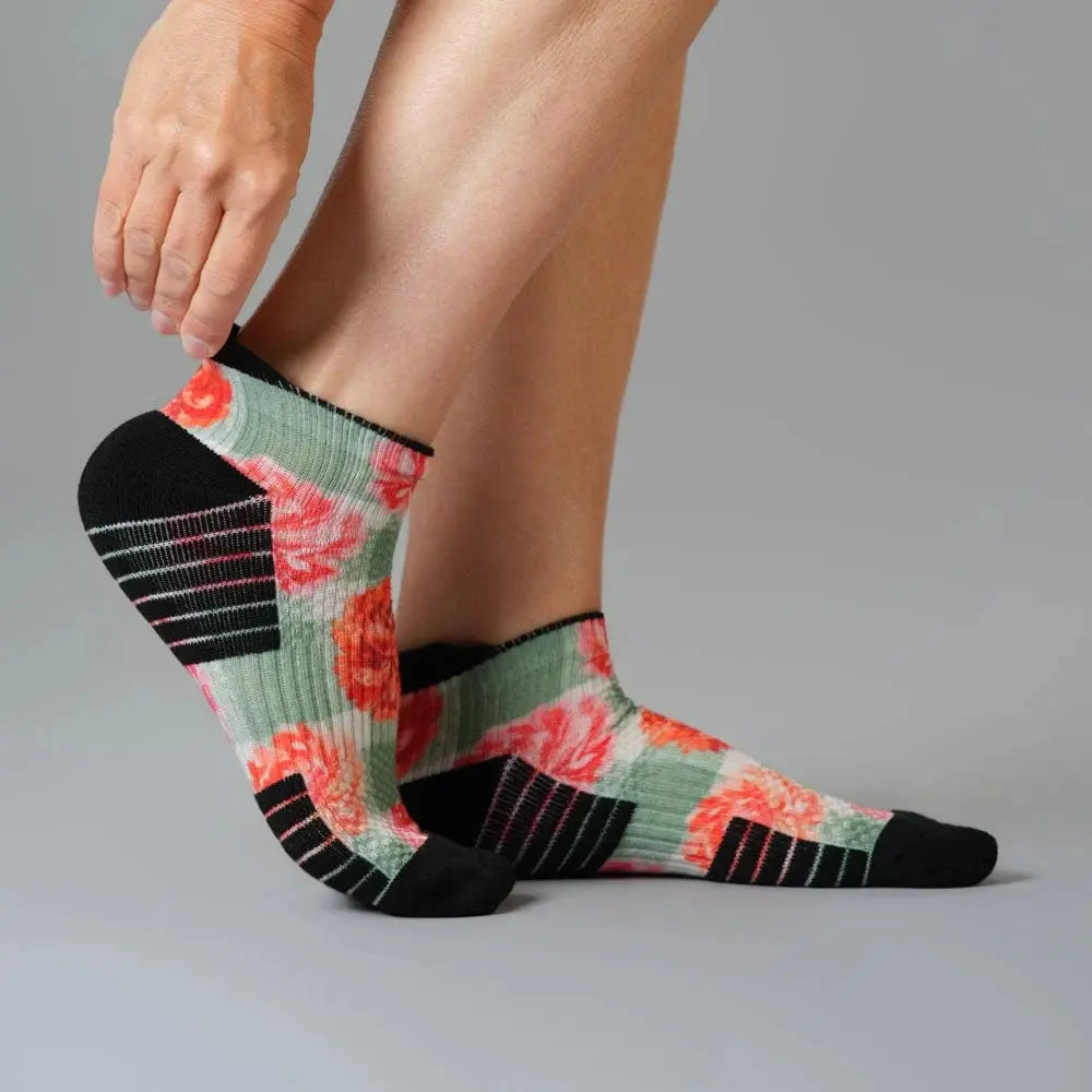 Ankle Compression Socks 1 - cushioned sole detail