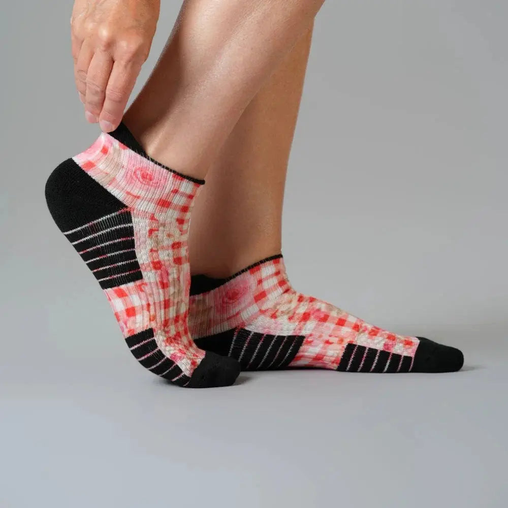 Ankle Compression Socks 2 - cushioned sole detail