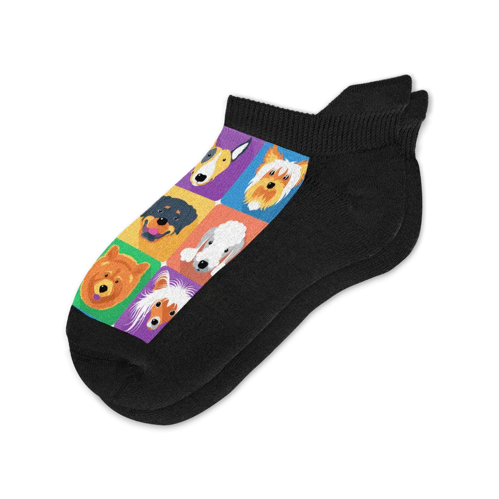 Celestial Moon ankle socks for daily wear - soft bamboo comfort