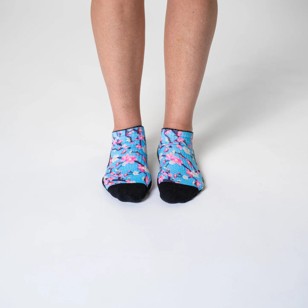 Cherry Blossoms Ankle Compression Socks
