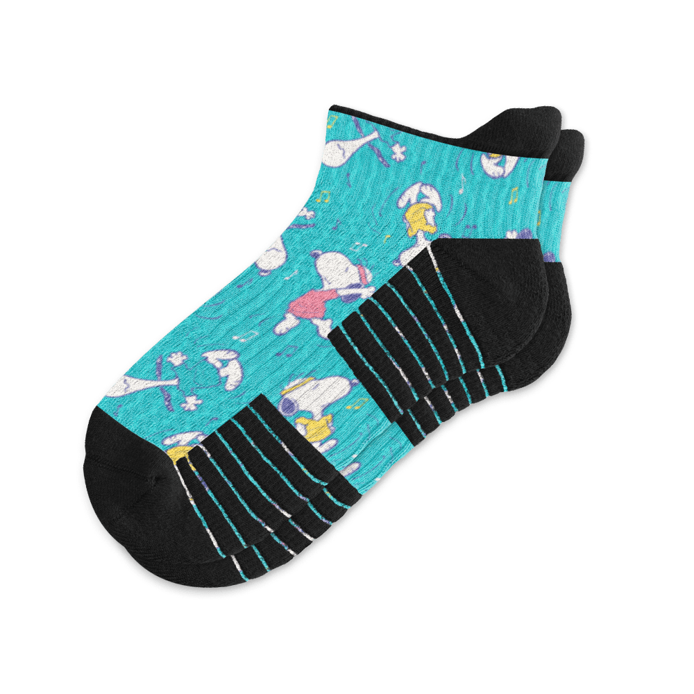 Canadian Argyle Ankle Compression Socks