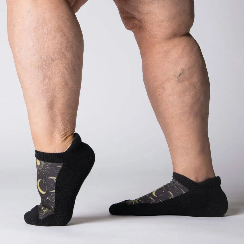 Woodstocks ankle socks - breathable moisture-wicking knit
