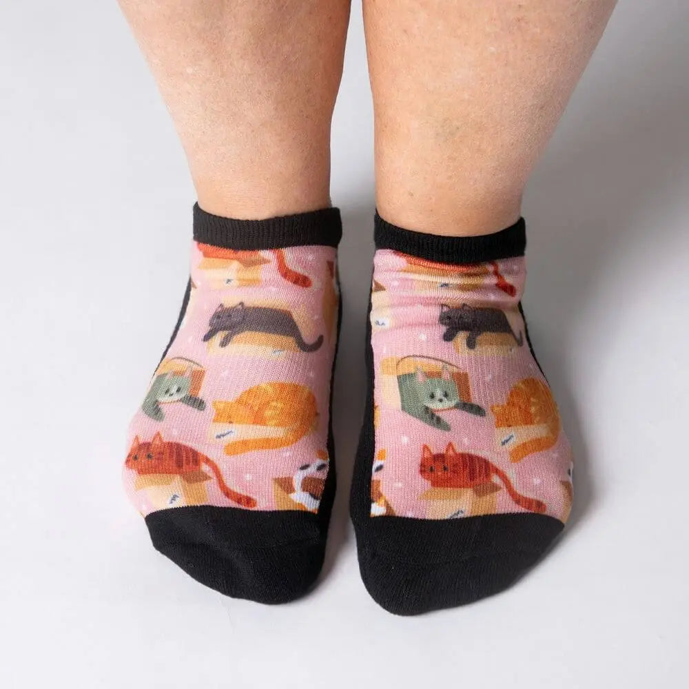 Paws N Bones ankle socks - breathable moisture-wicking knit