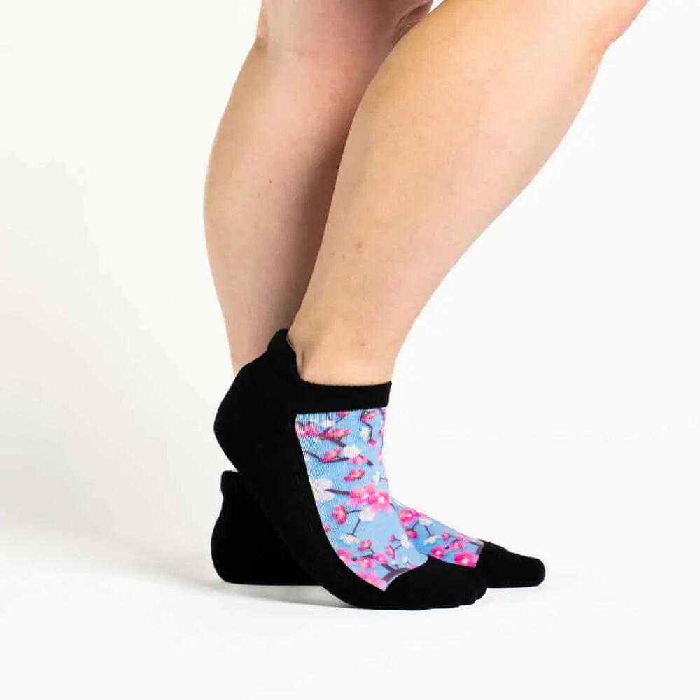 Kitty Kingdom ankle socks - breathable moisture-wicking knit