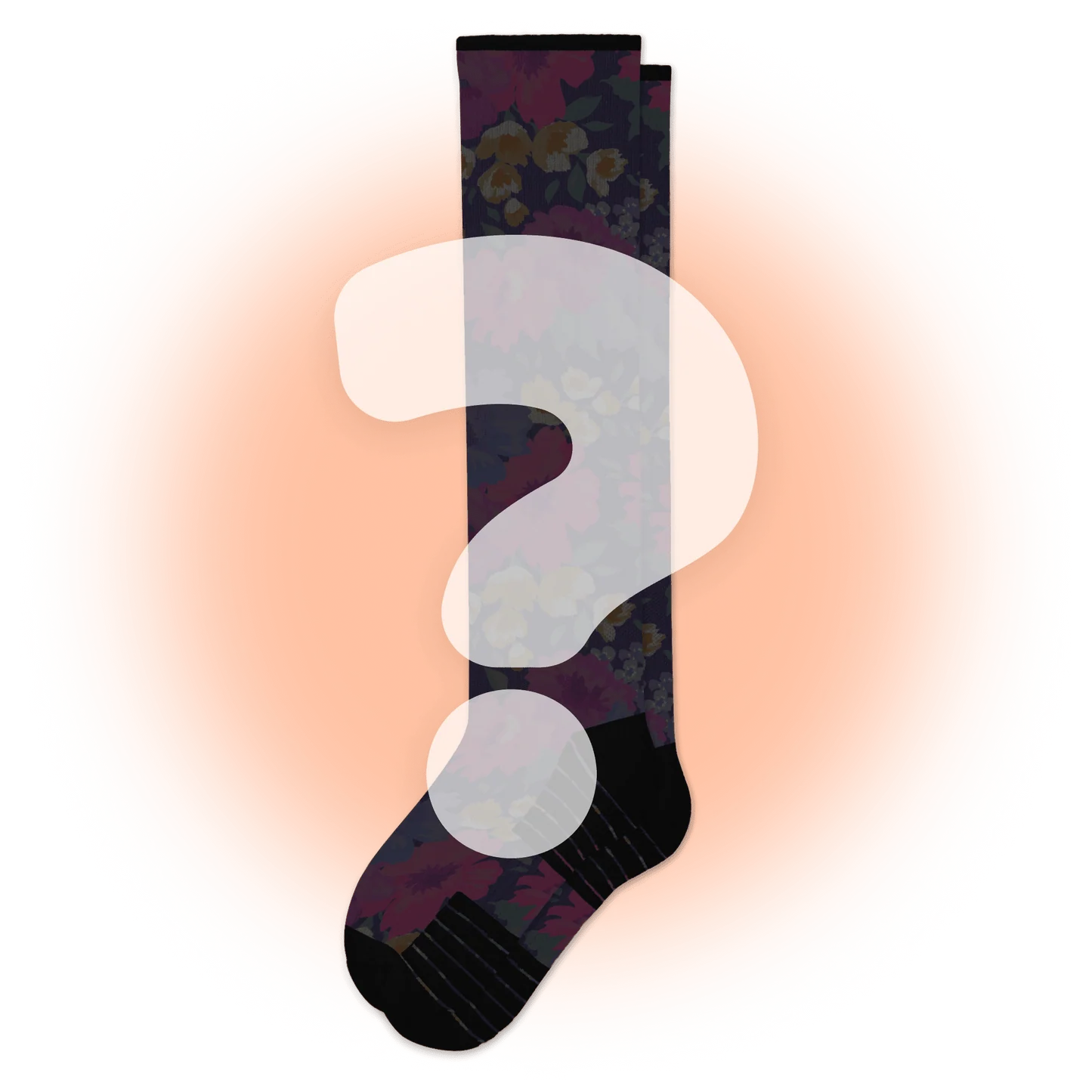 Compression Socks-Custom Printed Socks, 5 Pairs Total