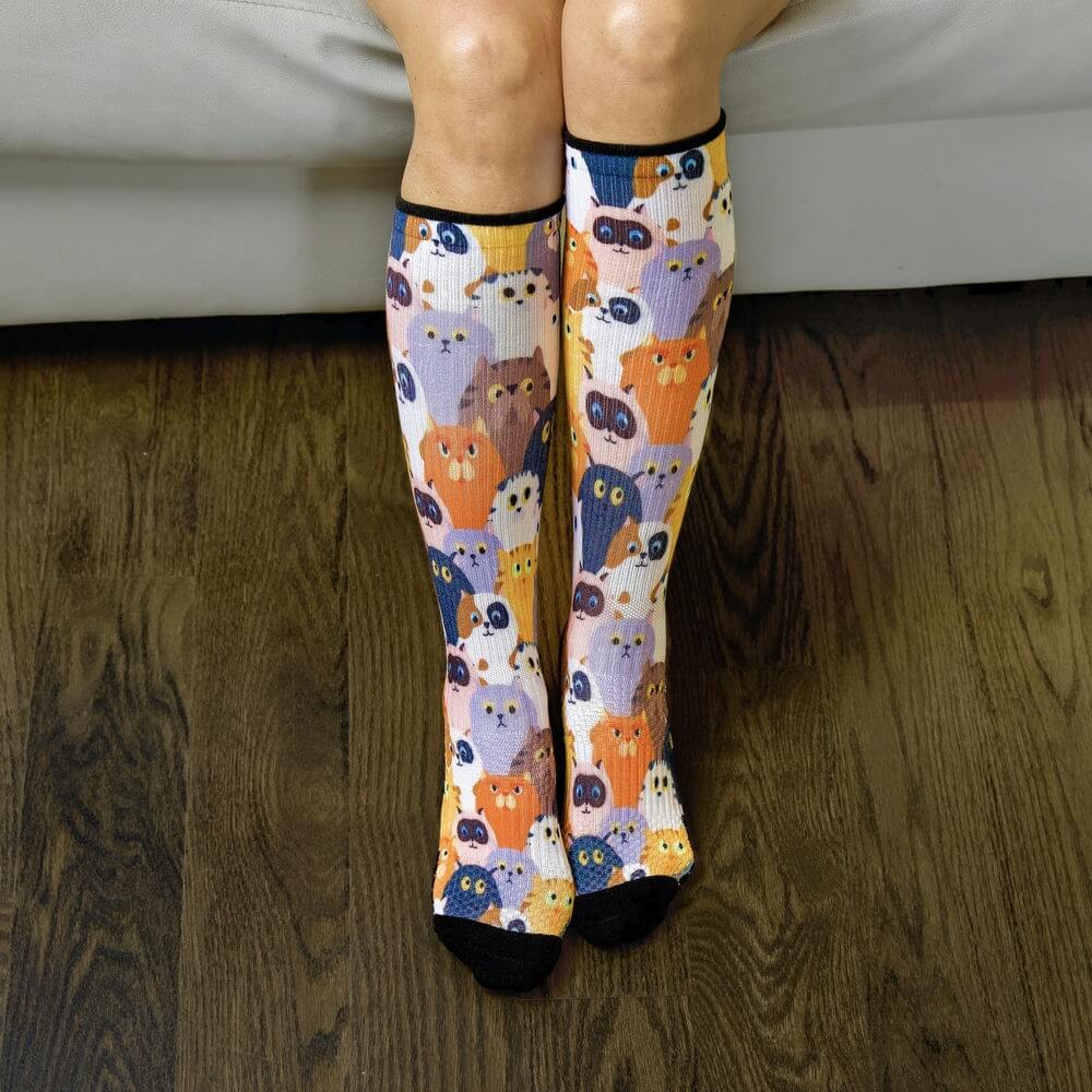 Cats Compression Socks