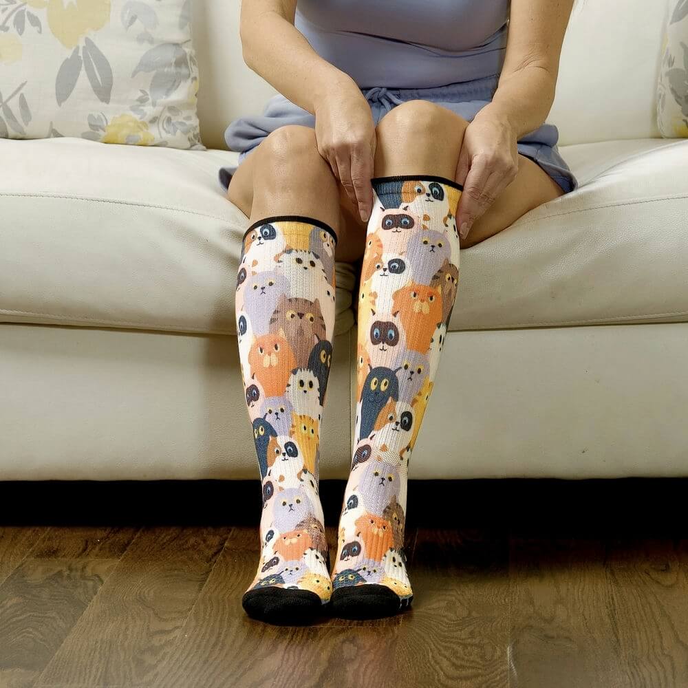 Cats Compression Socks