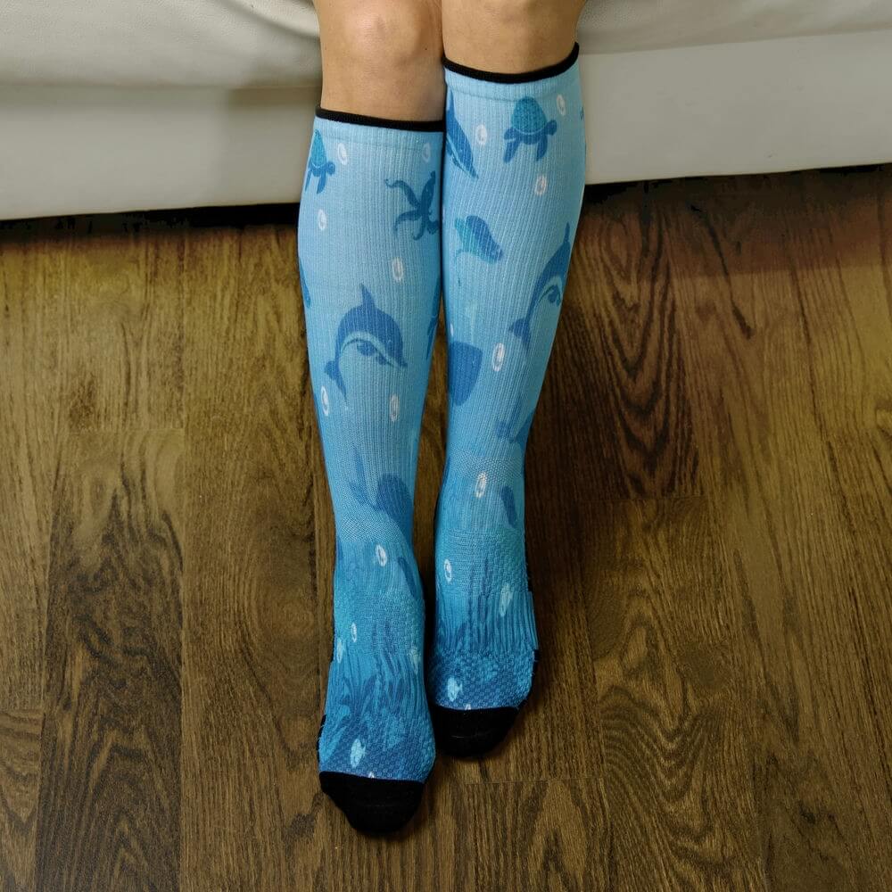 Deep Sea Compression Socks
