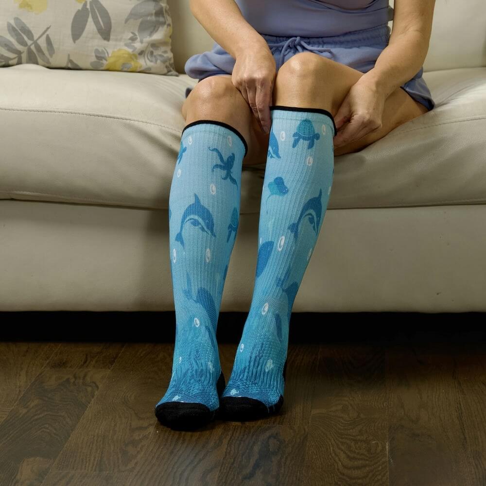 Deep Sea Compression Socks