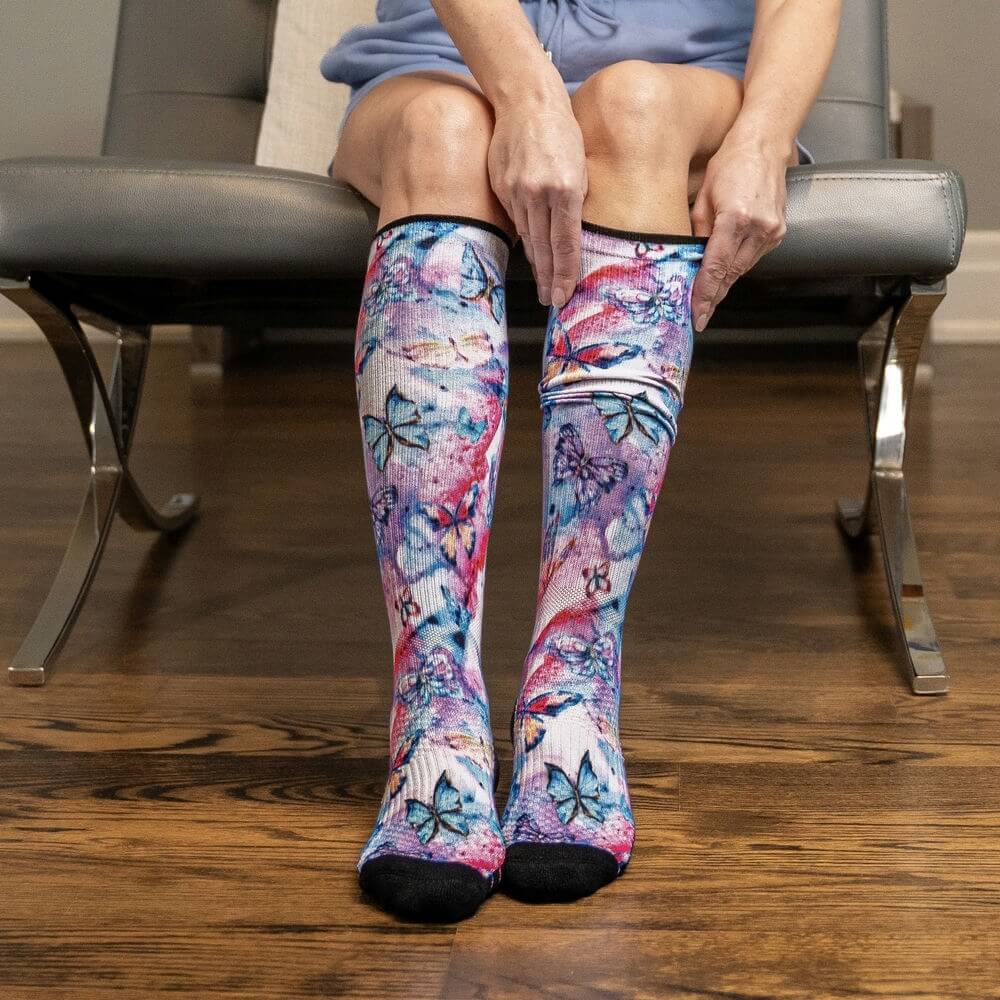 Butterfly Compression Socks