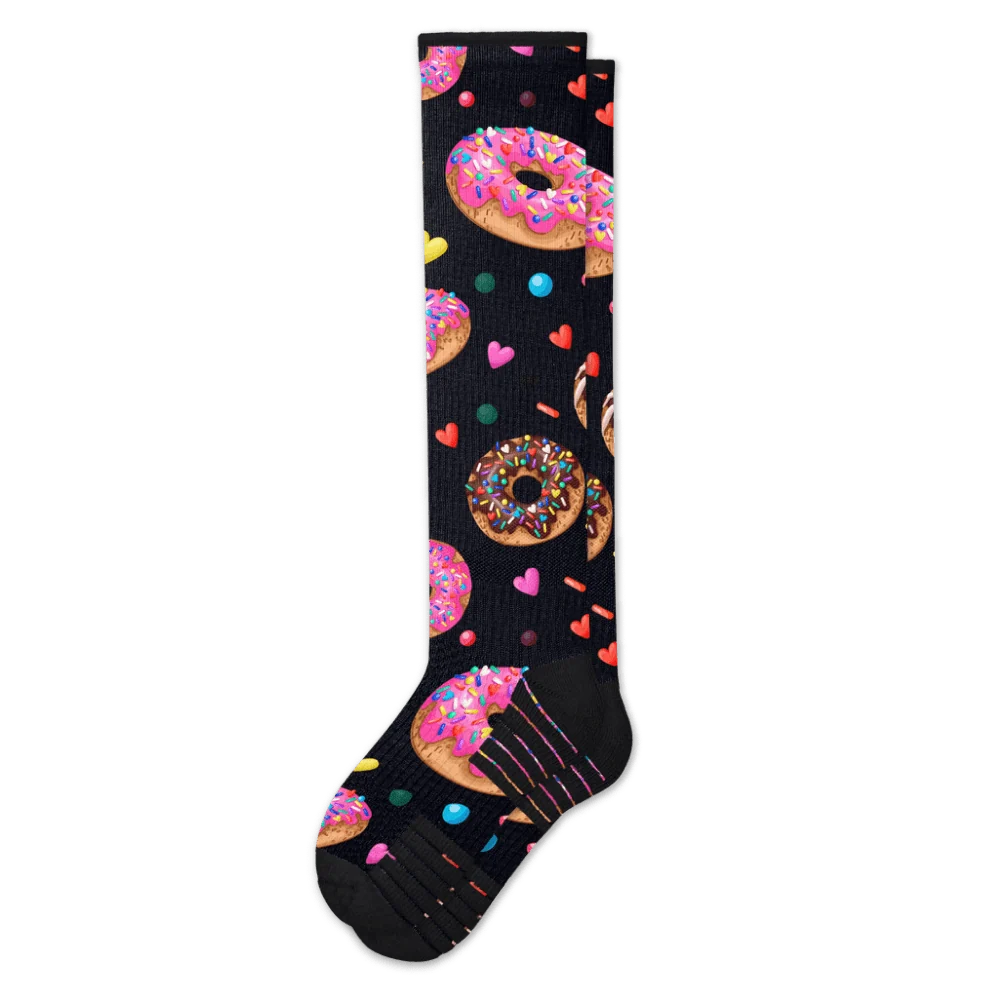 Donut Delight Compression Socks